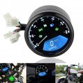 Speedometer For Motorcycle Universal Lcd Digital Display Odometer Tachometer Fuel Meter Gauge