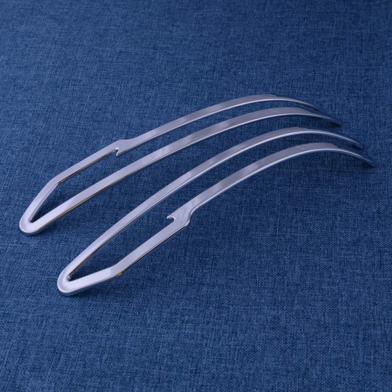 Letaosk 2pcs Door Rearview Mirror Singal Trim Cover Frame Fit For Nissan Murano 2015-2018