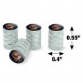 T-rex Dinosaur Ripping Valve Stem Caps For Tire Rim Wheel Aluminum