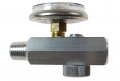 Coilhose Pneumatics 4012g In-line Flow Regulator 4-inch Pipe Size With 1 2-inch Dial Gauge 0-160 Psi 