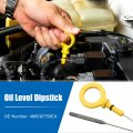 1 Pcs Engine Oil Dipstick Fluid Level For Ford F-250 Super Duty King Ranch No 4m5g6750ea