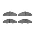 Front Disc Brake Pads For Pontiac Firebird 1998 1999 2000 2001 2002 4000 Hybridynamic Series Mechanical Wear Sensor 7 19 In 
