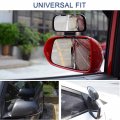 Blind Spot Mirror 1 Pack Adjustable 360 Degree Rotation Car Auxiliary Convex Wide Angle Snap Way Clip On Side Rearview