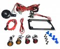 Wd Electronics Polaris Rzr Street Legal Kit Blinker Turn Signals Horn License Plate 