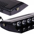 Xtauto Led Emergency Strobe Light 12v Windshield Dash Dashboard Interior Flash Roof Hazard Warning Bar For Car Truck Vehicle W 