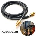 Agptek Argon Co2 Flow Meter Regulator Hose Mig Tig Unf5 8 6 56ft With Inert Gas Fitting 