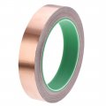 Uxcell Double Sided Conductive Tape Copper Foil Adhesive 20mm X 20m 21 8yards Length For Guitar Emi Shielding Crafts Electrical