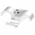X Autohaux 8pcs Car An4 11mm Hose Separator Clamp Fitting Adapter Oil Line Brake Aluminum Alloy Bracket Fuel Mounting Divider