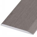 Crl Brushed Nickel Aluminum 5 8 Flat Face Mirror Edge Molding 12 Ft Long 