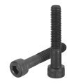 Hex Socket Bolts M8-1 25x45 Grade 12 9 Carbon Steel Drive Screws Black 20pcs 