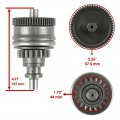 Procompany Starter Drive Bendix Replaces For Kawasaki 1987-1996 Jet Ski 650 Sc Sx Ts
