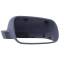 Black Left Side Mirror Fit For 1999-2010 Volkswagen Jetta Textured Glass Manual Folding Heated