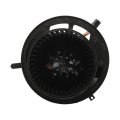 Blower Motor With Wheel For Bmw 325xi 330xi 2006 Replacement Bm3126102 And 64119227670 Front Position Black Standard Style 