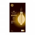 Ge Led Vintage Light Bulb Spiral Bt56 Amber Glass Edison 6 5-watt 40 Watt Replacement Dimmables 350 Lumen Medium Base 1-pack