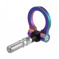 X Autohaux Multicolor Aluminum Alloy Front Rear Bumper Trailer Ring Eye Towing Tow Hook Screw Kit For Infiniti Qx70 Fx37 Fx50