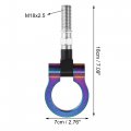 X Autohaux Multicolor Aluminum Alloy Front Rear Bumper Trailer Ring Eye Towing Tow Hook Screw Kit For Infiniti Qx70 Fx37 Fx50
