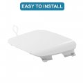 Uxcell Car Front Right Bumper Tow Hook Cover For Mercedes-benz E400 2014-2016 E500 2013-2016 No A2078850024 White