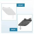 Uxcell Car Front Right Bumper Tow Hook Cover For Mercedes-benz E400 2014-2016 E500 2013-2016 No A2078850024 White