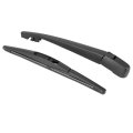 255mm 10 Car Rear Windshield Wiper Blade Arm Set For Nissan Leaf 10-17 