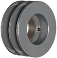 Tb Woods 2bk40 Fhp Qt Bushed V-belt Sheave B Belt Section 2 Grooves Bushing Required Cast Iron 3 95 Od 6330 Max Rpm 