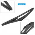 X Autohaux Rear Windshield Wiper Blade Arm Set Wiperscreen 300mm 12 Inch For Bmw Mini Cooper 2005-2019