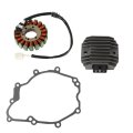 Stator Coil And Regulator Rectifier With Gasket Replacement For Yamaha Yzf-r6 Yzf R6 2003 2004 2005 