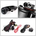Compatible With 11-14 Murano Z50 Pair Of Bumper Driving Fog Lights Wiring Switch Clear Lens