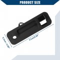 Hihaha No 81260c1010 Rear Outside Trunk Lid Lock Handle For Hyundai Sonata 2015 2016 2017 Tailgate Durable 1pcs Black