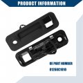 Hihaha No 81260c1010 Rear Outside Trunk Lid Lock Handle For Hyundai Sonata 2015 2016 2017 Tailgate Durable 1pcs Black