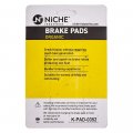 Niche Brake Pad Set For Yamaha Fz1 5lv-w0046-50-00 4sv-25805-00-00 Front Rear Organic