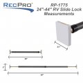 Recpro Rv Slideout Lock Slide Prevents From Opening In Transit 24-44