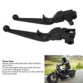 Usonline911 1 Pair Left Right Black Brake Clutch Lever Replacement For 2002 Harley-davidson Electra Glide Ultra Classic Flhtcu