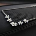 Mlovesie 5pcs Pack Bling Anti-slip Phone Hold Dashboard Sticky Pad Non-slip Mat Vehicle Cup Holder Insert Coasters For Cell 