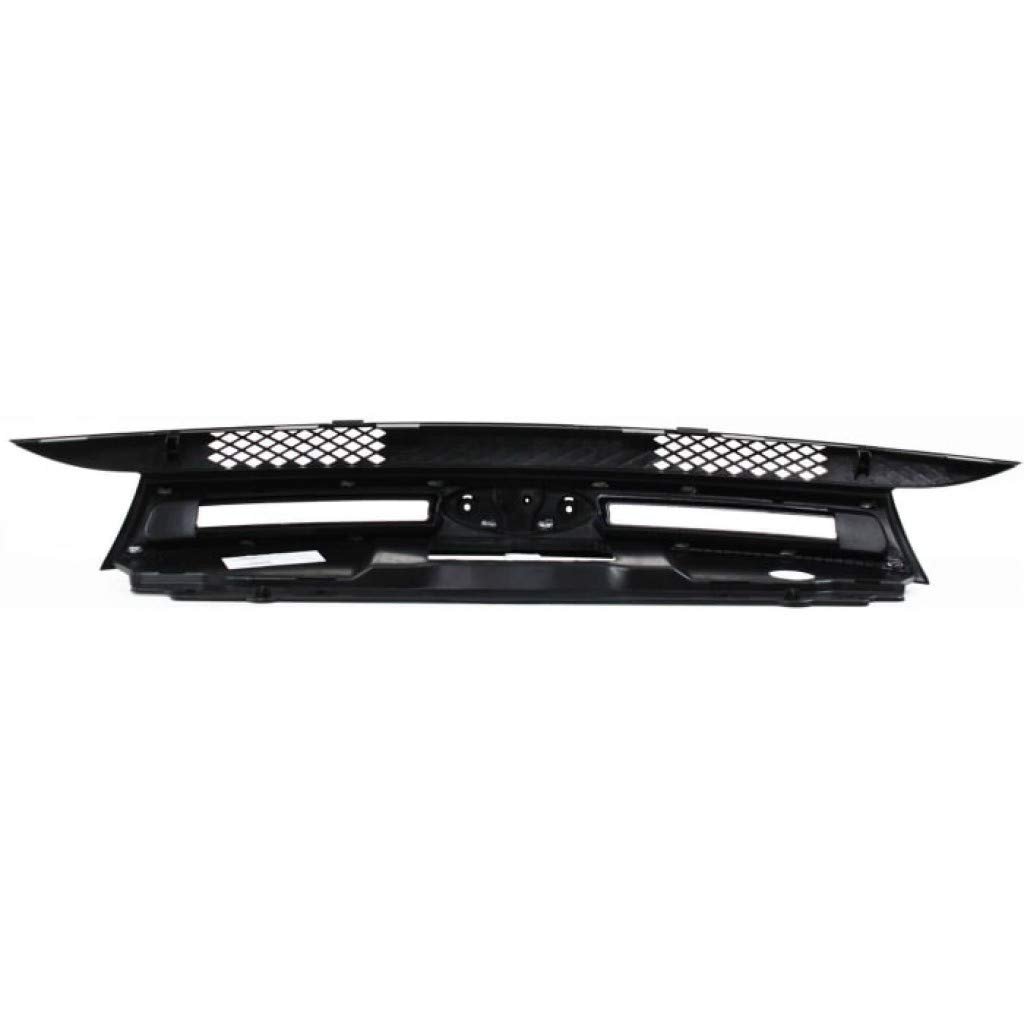 Ford Focus Grille Assembly 2009 2010 2011 Textured Black Shell And Insert Plastic Fo1200504 9s4z8200ca Front Replacement Snap