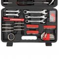 148piece Tool Set General Household Hand Kit With Plastic Toolbox Storage Case Socket And Wrench Sets