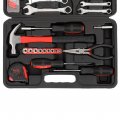 148piece Tool Set General Household Hand Kit With Plastic Toolbox Storage Case Socket And Wrench Sets