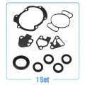 X Autohaux Timing Cover Gasket And Seal Set 67828 448924 For Chevy Equinox 3 0l 2010-2012 Gmc Acadia 6l 2007-2016 Rubber