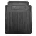 Scott Drake C4dz-6513086-bk Rubber Floor Mats Front Rear With Falcon Logo 