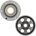 Starter Clutch Idler Gear One Way Bearing For Yamaha Grizzly 400 450 Kodiak Rhino And Wolverine Fits 5gh-15517-10-00 