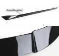 Jdm V2 Painted Glossy Black Trunk Lid Spoiler Rear Window Roof Compatible With 2018-2021 Honda Accord Model
