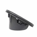 Hooke Road Locking Fuel Gas Tank Cap Cover For 1997-2006 Jeep Wrangler Tj