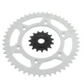 Fits Honda Xr400r 400 R Yellow Chain And Sprocket 15 48 114l