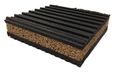 4 Pack Of Anti Vibration Pads X 7 8 Rubber Cork Isolation 