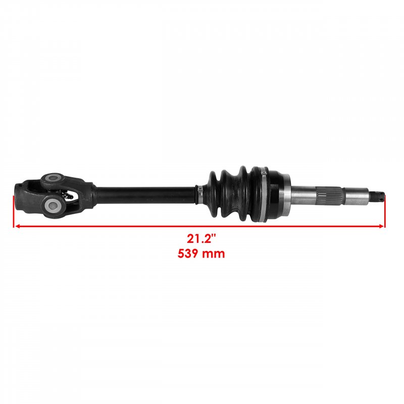 Caltric Front Left Complete Cv Joint Axle For Polaris Sportsman 400 4x4 1995 1996 2001 If Stamped Btb On The Housing