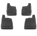 Mud Flap Splash Guard Mudguard Black 4pcs Front Rear Combo For 2003-2009 Hummer H2 