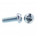 Prime-line Machine Screws Round Head Phillips Slotted Combination Drive 2-56 X 1 4 In 100 Pack