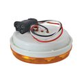 77090 4 In Low Profile Spyder Amber 20 Led Park Turn Clearance Light Lens Waterproof For Trucks Rear Position 