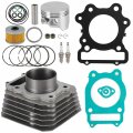 Topteng Cylinder Piston Rings Spark Plug Top End Gasket Rebuild Kit Fit For Honda Atv Trx300fw Fourtrax 4x4 1999 Trx300 300