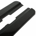 Kuafu Replacement Side Skirts Compatible With 2010-2015 Chevy Camaro Lt Ls Ss 1lt Model Rocker Panels Guard Extension Body Kit