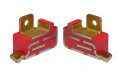 Prothane 7-524 Red Urethane Motor Mount Adapter Kit 